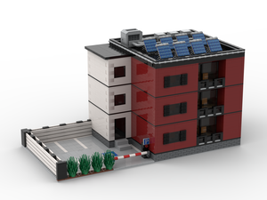 Wohnhaus mit 3 Mietparteien, Parkplatz, Lüftung und Solar auf dem Dach