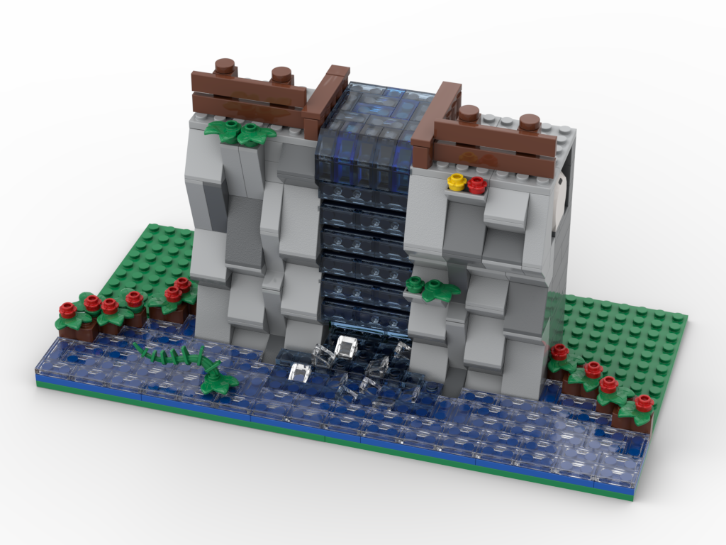 Motorisierter Wasserfall