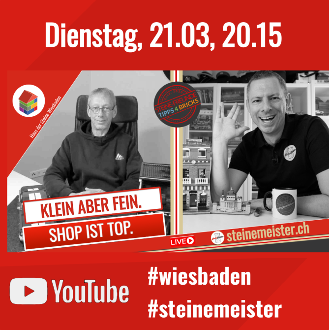 Live Stream mit dem Steinemeister aus der Schweiz