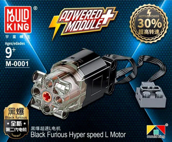 Mould King Black Furius - Hight Speed L-Motor