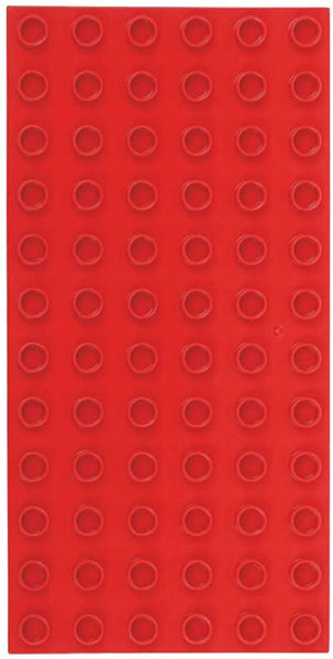 Baseplate 6x12 Big Bricks Rot 2 Stück