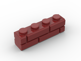 Profile Brick 1x4 (Mauersteine) (25 Stück)