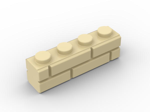 Profile Brick 1x4 (Mauersteine) (25 Stück)