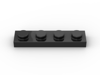 Plate 1x4 (100 Stück)
