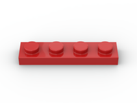 Plate 1x4 (100 Stück)