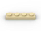 Plate 1x4 (100 Stück)