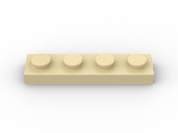 Plate 1x4 (100 Stück)