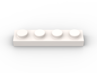 Plate 1x4 (100 Stück)