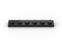 Plate 1x6 (50 Stück)