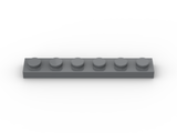Plate 1x6 (50 Stück)