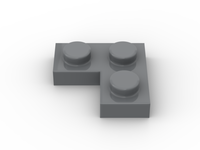 Plate 2x2 Corner (100 Stück)