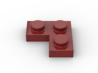 Plate 2x2 Corner (100 Stück)
