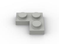 Plate 2x2 Corner (100 Stück)