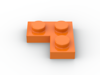 Plate 2x2 Corner (100 Stück)