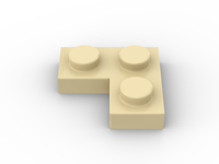 Plate 2x2 Corner (100 Stück)