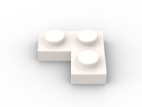Plate 2x2 Corner (100 Stück)