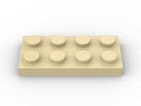 Plate 2x4 (50 Stück)
