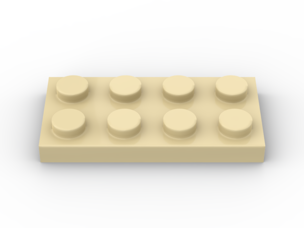 Plate 2x4 (50 Stück)