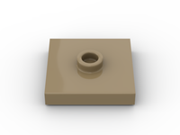 Plate Modified 2x2 with Groove and 1 Stud in Center (Jumper) (100 Stück)