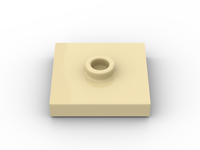 Plate Modified 2x2 with Groove and 1 Stud in Center (Jumper) (100 Stück)
