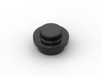 Plate Round 1x1 (200 Stück)