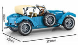 Oldtimer Cabrio Blau