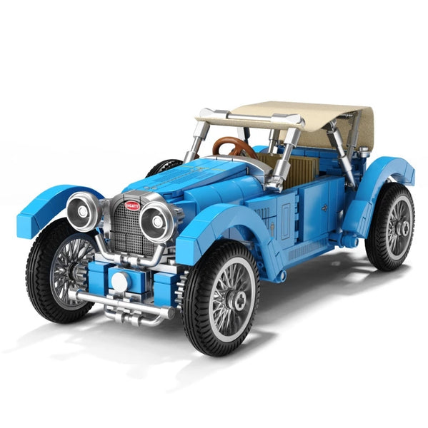 Oldtimer Cabrio Blau