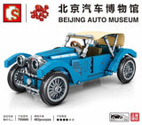 Oldtimer Cabrio Blau