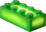 Stax 2x4 Light Bricks