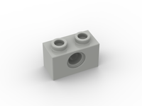 Technic Brick 1 x 2 with Hole (50 Stück)